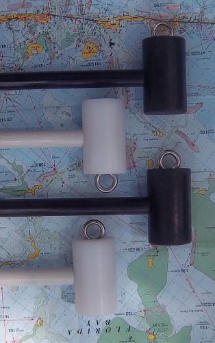 3(three) 8 foot anchor pins / shallow water anchoring