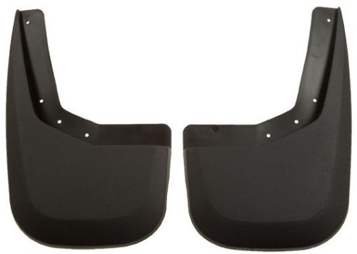 Husky liners rear black mud guards for 04-12 chevy col/gmc canyon small flare
