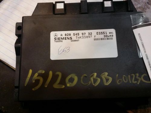 Mercedes mercedes e-class chassis brain box 210 type, transmission; (rh rear e