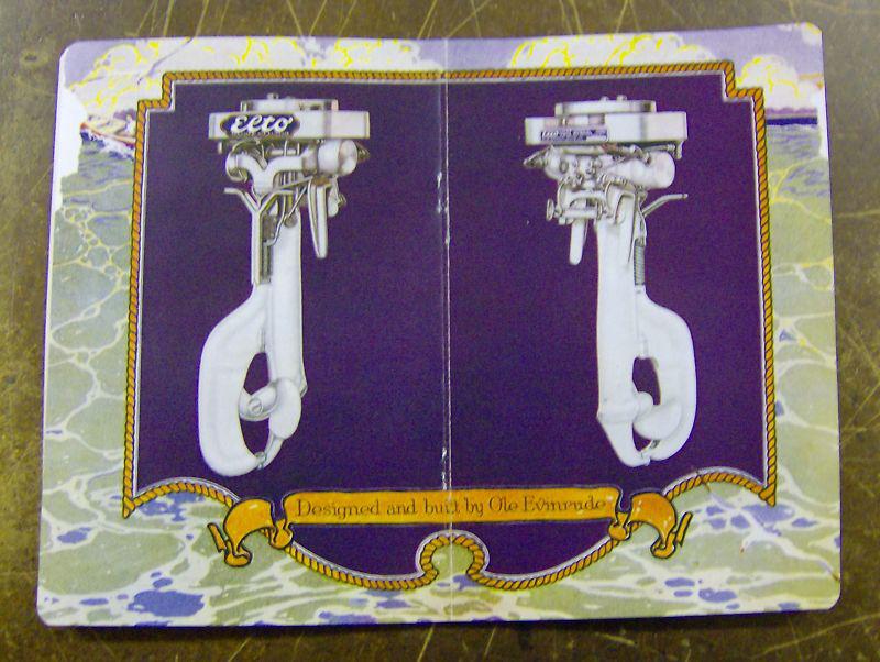 Elto outboard motor wood boat rudder twin 1925 booklet, US $6.99, image 2