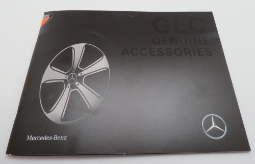 2016 mercedes benz glc accessories original sales brochure catalog