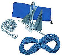 Seadoo waverunner jetski   bombardier jet boat anchor galvanized rope float kit