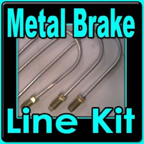 Brake line kit jeep jeepster 1967-1968-1969-1970-1971 with power brakes