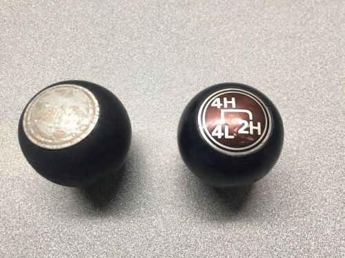 Chevy luv shift knobs 4spd trans / 4wd oem decent shape