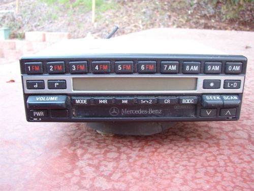Reconditioned becker grand prix 1432 amfm cassette cd controls used nice n/r