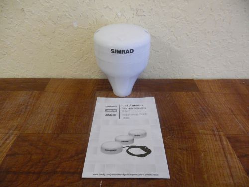 Simrad gs25 micro-c nmea2000 gps antenna &lt;1year old - great shape - tested