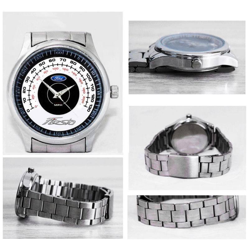 Hot item! ford fiesta speedo style custom sport metal watch