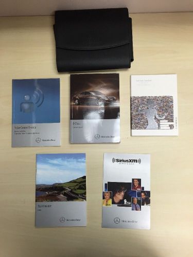 2011 mercedes s class 2011 owners manual set w/  case .like new