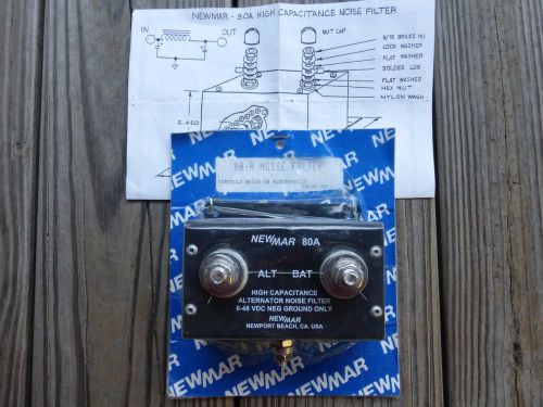 Newmar 80-a alternator noise filter