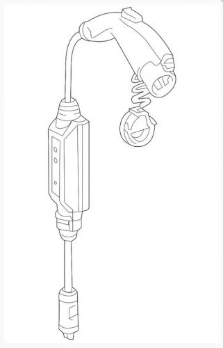 Toyota prius plug-in rav4 ev scion iq ev charging cable g9060-47190