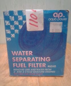 Aqua power water seperating fuel filter #6040