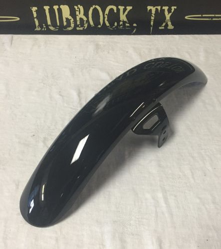 Harley davidson fxdb dyna street bob front fender new 2006-2016 black