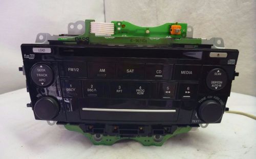 06 07 08 mazda 6 radio 6 disc cd player gp9a66dsx cp3344