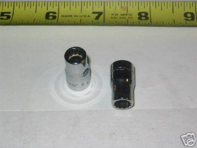 2 snap on 9/32 sockets 1/4 drive new