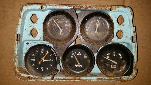 1978-82 corvette original center gauges