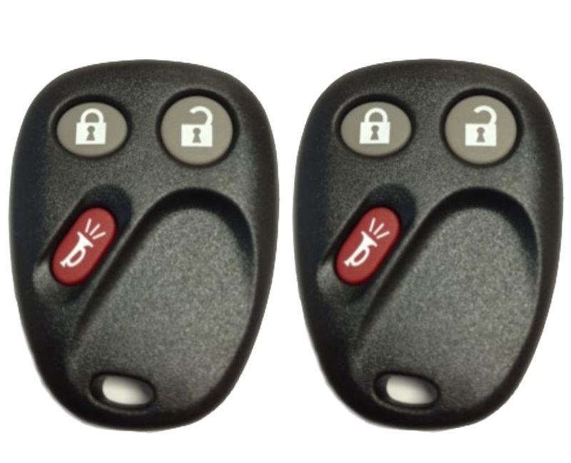 Pair of new gmc hummer remote key keyless entry fob transmitter lhj011 lhjo11