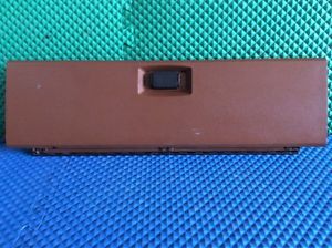 1980-1986 ford f150 f250 f350 bronco glove box door lid brown  color used