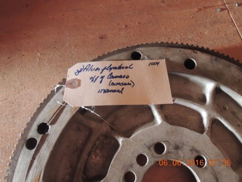 Chevy aluminum flywheel 14&#034; manual trans (1972 original)