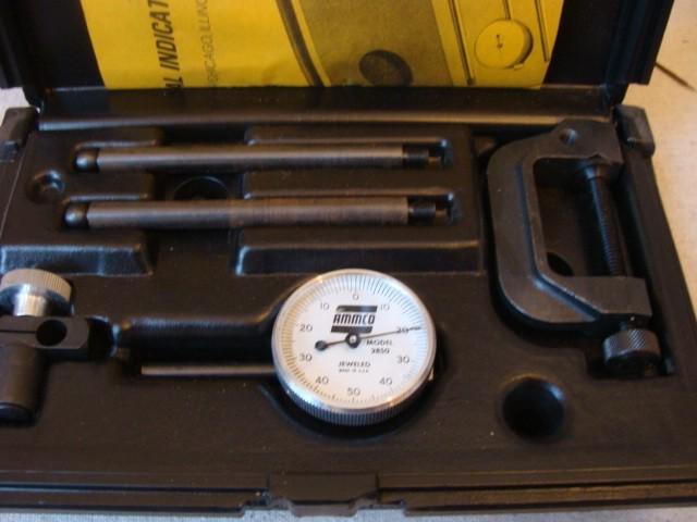 Ammco dial indicator brake disc measuring auto lathe tool ammco 2850 very nice