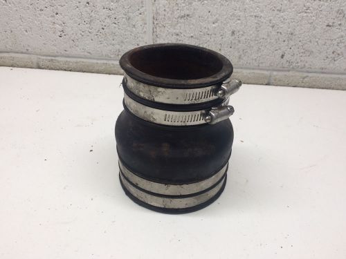 Bellow exhaust elbow tube 3 to 4 inch for mercruiser 70981a3 boot bellows