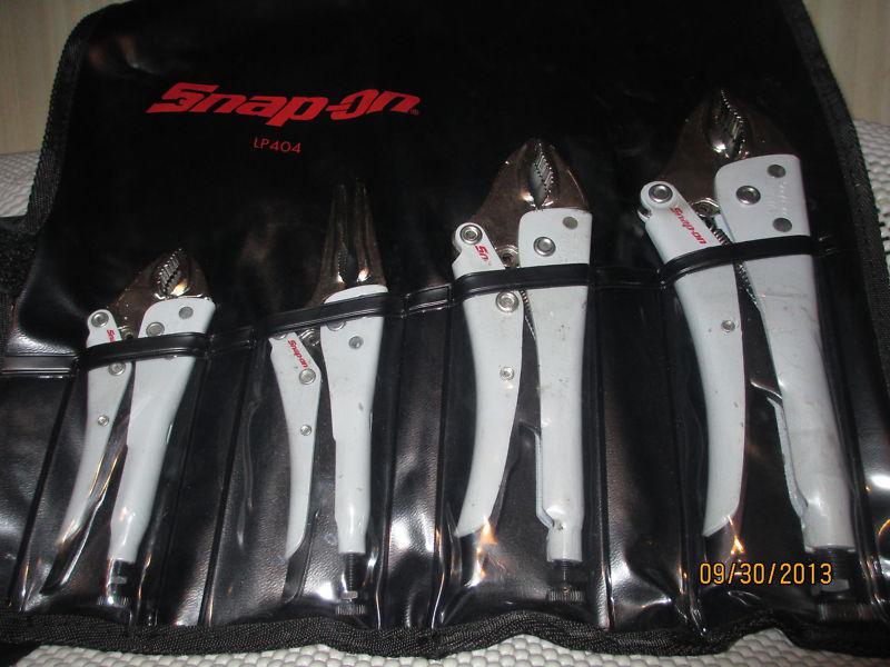 Sell SNAP ON TOOLS VISE GRIP SET, NEAR PERFECT SHAPE in Toledo, Ohio