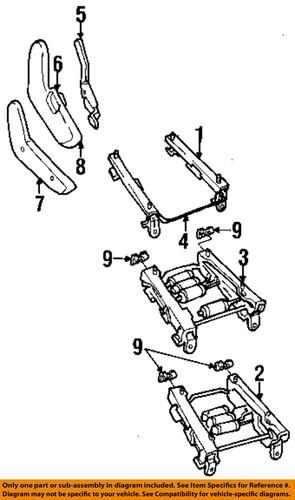 Mopar oem 56049777aa seats & track-seat switch