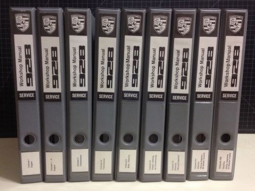 Porsche 928 workshop service manual set