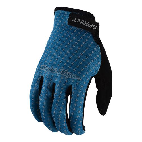 Troy Lee Designs Sprint Mens Bicycle Gloves Blue/Black XL, US $28.00, image 1