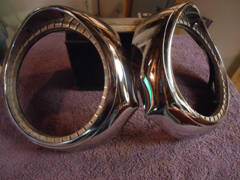 BUICK ROADMASTER SPECIAL CENTURY HEADLIGHT BEZEL 1957, US $50.00, image 4
