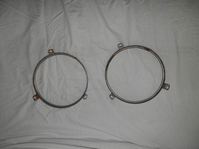 1970 barracuda head light rings