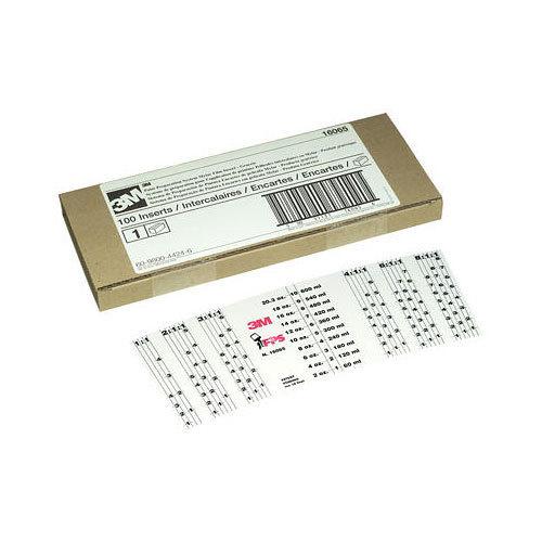 3m pps mix ratio mylar film insert 165 ml mini cup size 50 in a box 16066