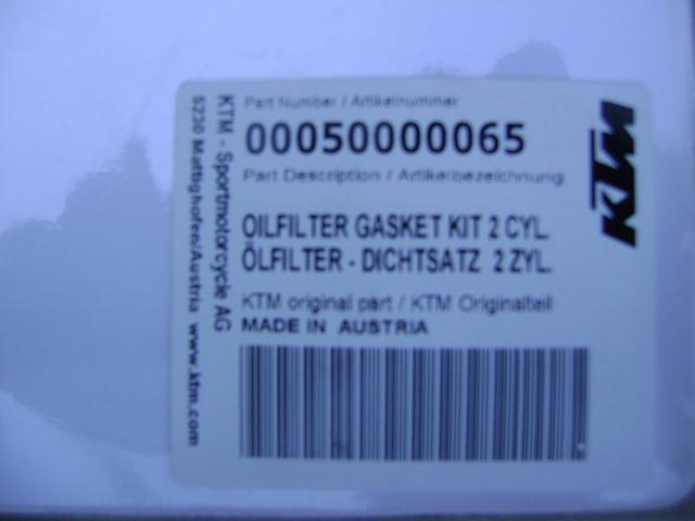 KTM LC 8 Oil Filter Service Kit 2003-2011 NEW IN BOX, US $0.99, image 2