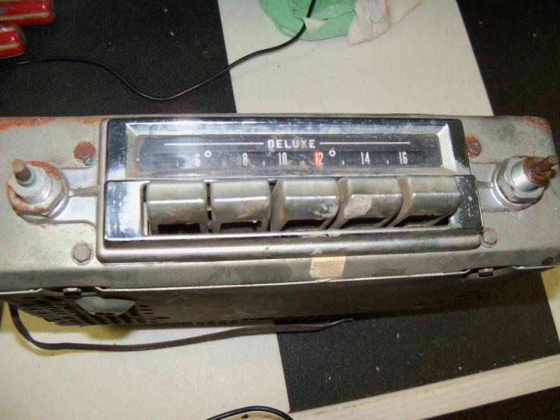 1957 pontiac am radio gm delco 