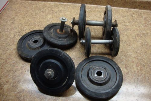 1984 arctic cat el tigre 6000 500 snowmobile spirit idler roller wheels lot