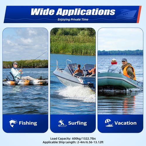 Thrust Saltwater Transom Mounted Trolling Thrust Electric Trolling Motor 65LBS, US $172.00, image 16