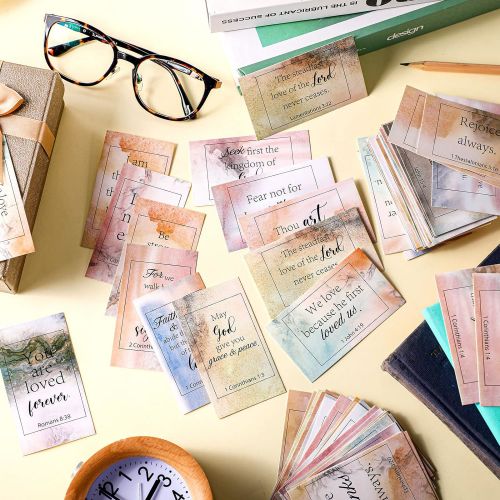 Yaomiao 240 Pcs Bible Verse Cards Scripture Cards Prayer Affirmation Cards Gifts, US $, image 3