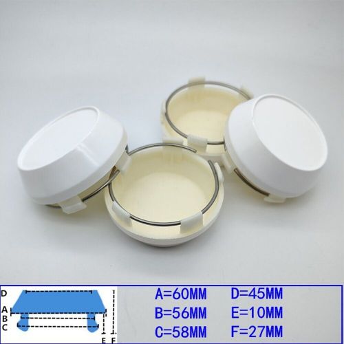 Premium For Wheel Center Cap Chrome 4x Hub Cap 60mm Diameter Easy to Install, US $15.18, image 2