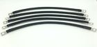 4 gauge golf cart battery cables for club car ds 48 volt, w/felt rings