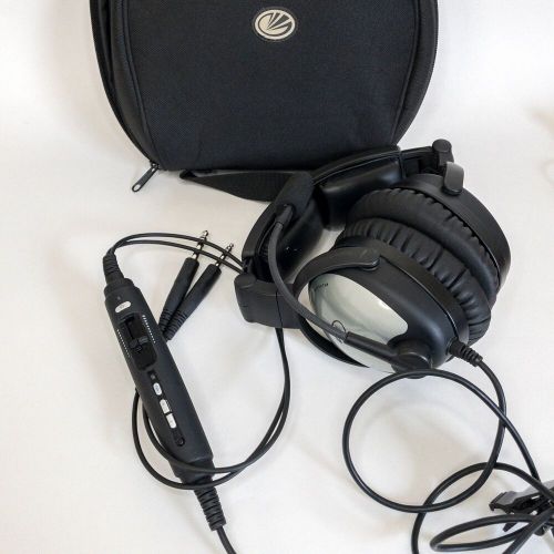 Like-New Lightspeed Aviation Sierra ANR Aviation Headset GA/Dual Plug 4000, US $580.00, image 5