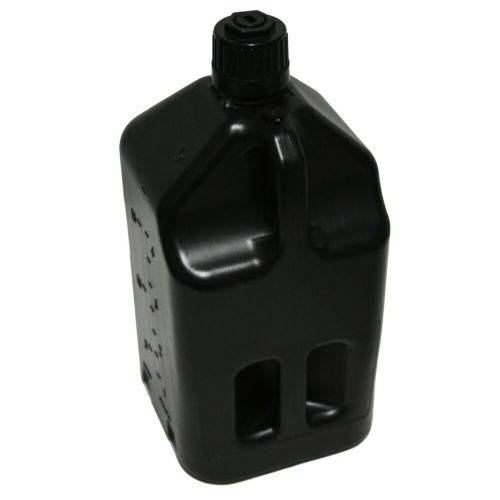 UTILITY FUEL DUMP JUG 5 GALLON WITH FILL HOSE BLACK EASY TO USE 2 HANDLE, US $34.99, image 3