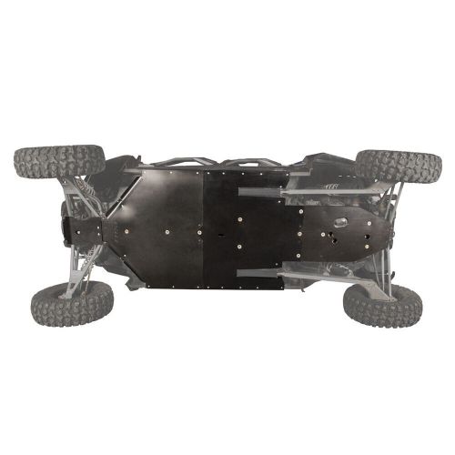 Tusk quiet glide uhmw skid plate 3/8" for polaris rzr xp 4 1000 xp4 turbo