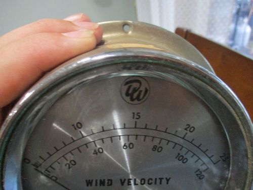 Dandforth/White Wind Velocity DG Gauge ship yachting sailing vintage boat gauge, US $240.00, image 7