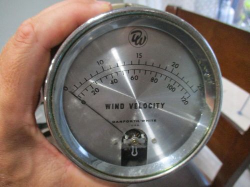 Dandforth/White Wind Velocity DG Gauge ship yachting sailing vintage boat gauge, US $240.00, image 11