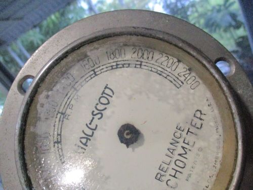 Hall-Scott Reliance R.P.M. 200-2400 Tachometer Gauge BARBOUR & STOCKWELL CO., US $290.00, image 9
