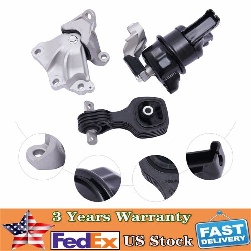 For Honda Civic 2012-2013 1.8L OEM# Engine Motor & Torque Rod & Trans Mount Kit, US $93.12, image 24