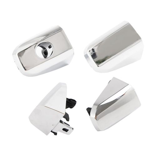 4pcs exterior door handle chrome for chevrolet silverado 1500 2014-2017 t5