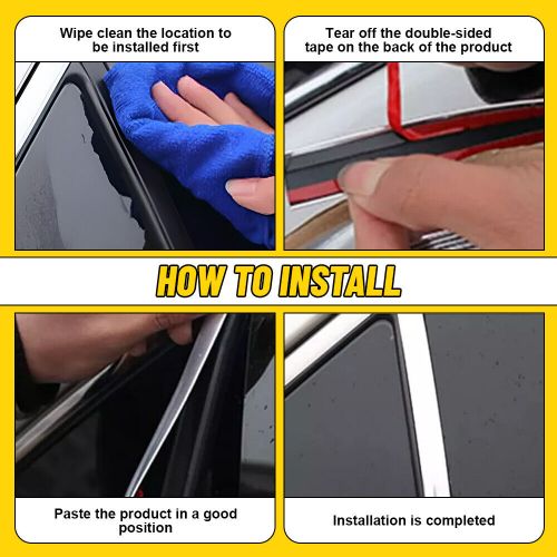 8mm Chrome Trim Molding Strip Decoration Trims Car Body Door Side Protector 16ft, US $9.99, image 3