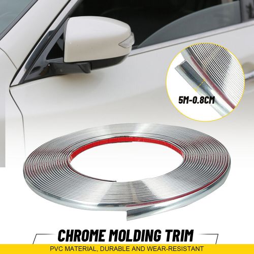 8mm Chrome Trim Molding Strip Decoration Trims Car Body Door Side Protector 16ft, US $9.99, image 13
