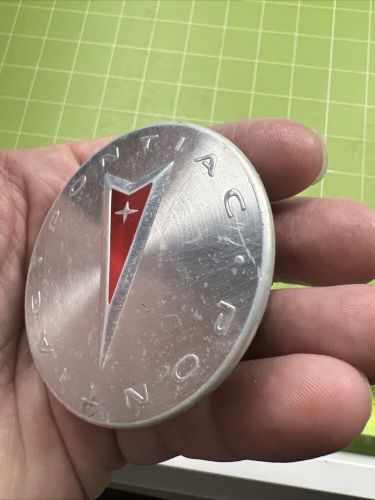 Pontiac 9595157 OEM GM Center Wheel Lug Dust Hub Cap Rim Cover Aluminum Used. U2, US $11.99, image 4