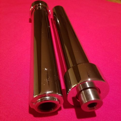 Lowrider hydraulics comp 8&#039;&#039; chrome cylinders (fat) 1/2&#039;&#039; port